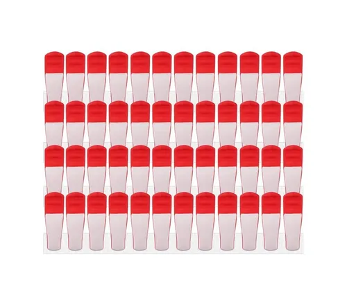 trendfinding Wäscheklammern Wäscheklammern mit Softgrip, Langlebigkeit durch neueste Klammertechnike