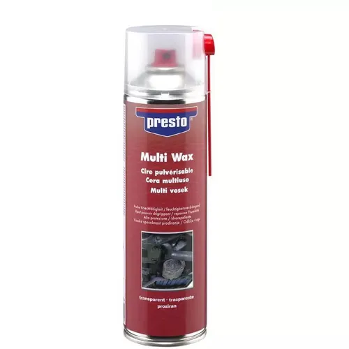 presto Lackpolitur Multi Wax 500 ml - Hochwertige Lackpolitur für einen glänzenden Finish, schützt den Fahrzeuglack und erleichtert die Pflege. Ideal für den Einsatz in der Fahrzeugaufbereitung.