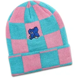 koaa Beanie koaa Der Elefant “Karo” – Beanie (Strickmütze, Beanie) blau OSFM