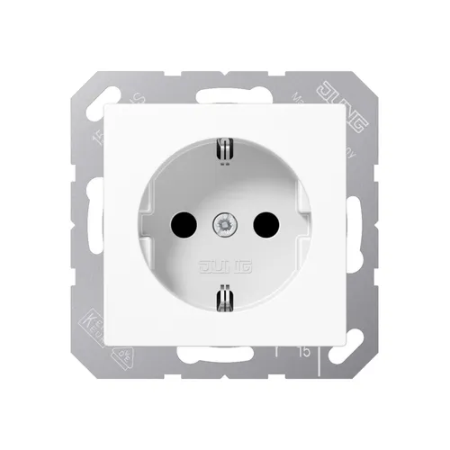 Produktbild Jung Schuko-Steckdose alpinweiß A1520WW