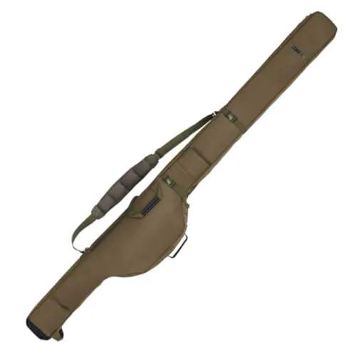 Korda Compac 2 Rod Holdall 12ft - Rutentasche für Karpfenruten - Robuste Angeltasche für 2 Ruten bis 12ft, wasserabweisend und mit praktischen Außentaschen für Zubehör. Ideal für sicheren Transport und Schutz der Angelausrüstung.
