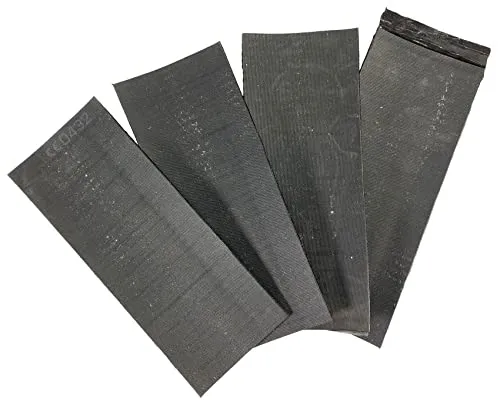 WELDINGER Dachrinnen Pflaster schwarz 4 Stück 250 x 80mm zur Reparatur von Dachrinnen