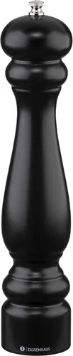 Zassenhaus Pfeffermühle POTSDAM - Manuelle Gewürzmühle mit einstellbarem Mahlgrad, präzise Keramikmahlwerk Made in Germany, ideal für Pfeffer und Gewürze