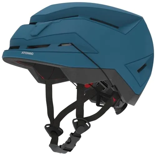 Atomic BACKLAND UL Skihelm - Blue - 59-63 - Skihelme & Snowboardhelme mit innovativer Holo Core-Technologie für 40% mehr Schutz bei Aufprällen. Verstellbares 360° Fit System für optimalen Komfort und passgenauen Sitz.