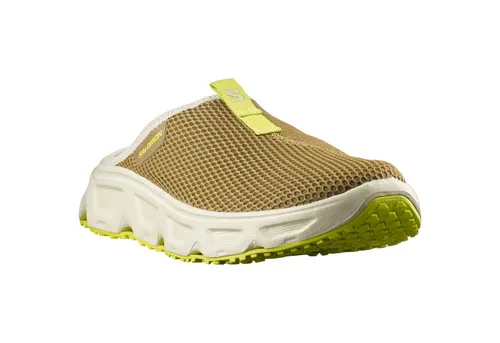 Salomon Reelax Slide 6.0 Herren Khaki 47.1/3 - Der Salomon Reelax Slide 6.0 ist der ideale Erholungsschuh für Herren, der nach dem Sport höchsten Komfort bietet und durch sein modernes Design besticht.