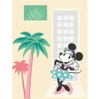 Komar Wandbild Minnie Mouse Palms 40 x 50 cm