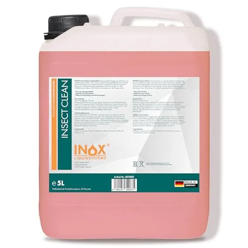 INOX® Insektenreiniger Insektenentferner Konzentrat, 5L - Reiniger für die Fahrzeugpflege