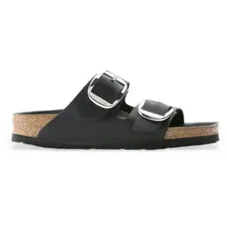BIRKENSTOCK Pantoffeln Arizona Big Buckle LEOI Black HEX - Pantoletten mit großem Schnallen-Design, ideal für Komfort und Stil im Alltag. Jetzt in Schwarz und Größe 41 erhältlich!