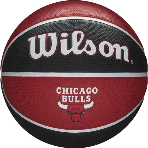 Wilson NBA Team Tribute (7) (WTB1300XBCHI OFFICIAL) in schwarz von Wilson Sporting Goods