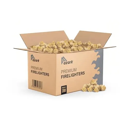 Premium Feueranzünder aus Naturholz von azark