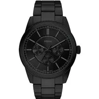 Fossil Quarzuhr PEARSON FS6135 - Chronograph mit elegantem Edelstahlarmband, leuchtenden Zeigern und Datumsanzeige für Tag und Wochentag - ideal für stilbewusste Herren.