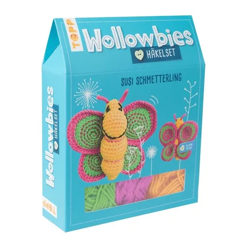 Wollowbies Häkel-Set * Susi Schmetterling * TOPP 18257 * Frech Verlag