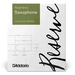 D’Addario Woodwinds Reserve - Sopran Saxophone 2,0 - 10er Pack - Blätter