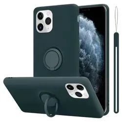 Cadorabo Hülle für Apple iPhone 11 PRO Schutz Hülle in Grün Handyhülle TPU Etui Case Cover