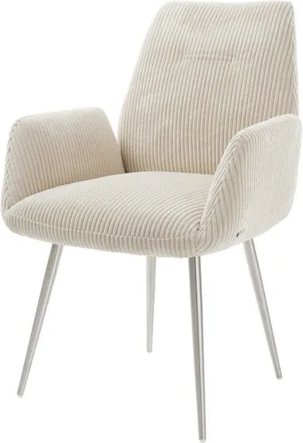 DELIFE Esszimmerstuhl Zoa-Flex Cord Beige in beige von Delife