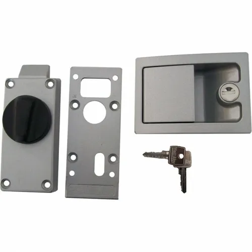 Carava-Schloss 100 x 70 mm, Schloss für und Pferdehänger und Wohnwagen