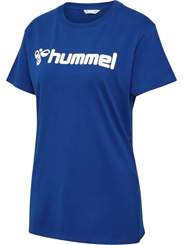 hummel GO 2.0 Logo T-Shirt Damen blau, XS Damen