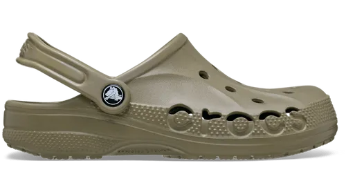 Crocs | Unisex | Baya | Clogs | Braun | 38 10126-260-M6W8 in oliv von Crocs