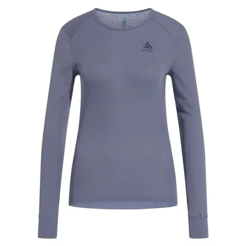 ODLO Thermounterwäsche Damen Active Warm I Langarm Thermoshirt I Warme Skiunterwäsche