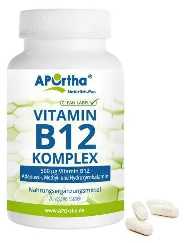 VITAMIN B12 KOMPLEX vegan Kapseln 120 St.