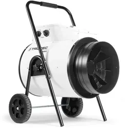 Trotec Elektro-Heizkanone TDS 120 R - Heizstrahler für sofortige, kondensfreie Wärme, ideal für Baustellen und Werkstätten – effizient und mobil einsetzbar.