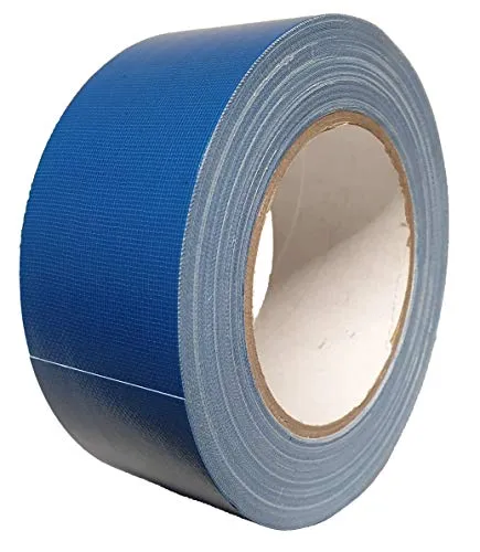 varivendo Hochwertiges UV-Gewebeband Klebeband 50mmx25m blau - Strapazierfähiges, Reißfestes Panzertape & Wasserdichtes Klebeband für Innen & Außen
