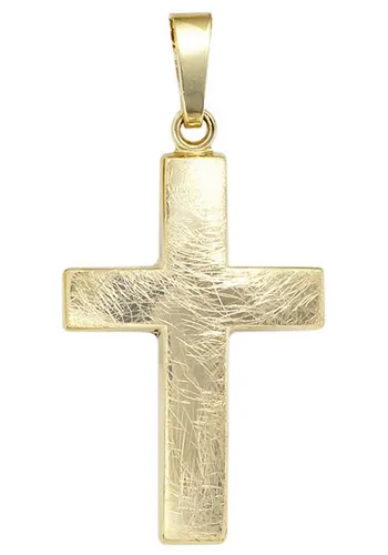 JOBO Kreuzanhänger Anhänger Kreuz, 333 Gold von JOBO