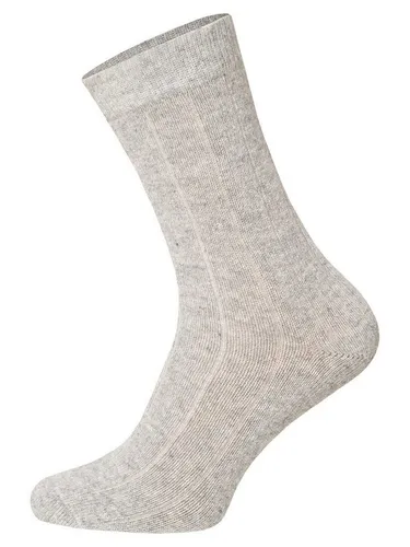 HomeOfSocks Socken Business Basic Socke mit Kaschmir und Merinowolle 2 Paar Luxuriöse Wollsocken Merino Kaschmir Zehennaht Strapazierfähig
