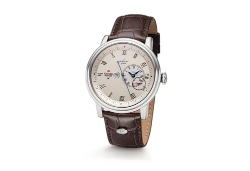 Kronsegler Phaenomen Automatikuhr Regulateur - Herren Einzeigeruhr mit Saphirglas - Elegante Herrenuhr mit einzigartiger Einzeigeranzeige und klassischer 12h-Zeit. Hochwertiges Saphirglas und präzises Citizen Kaliber garantieren Langlebigkeit und Stil.