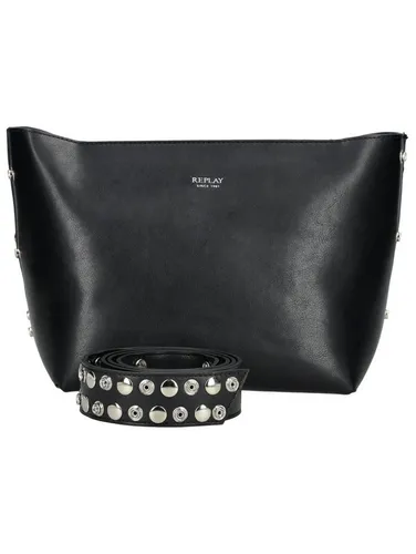 Replay 486709, Größe UNICA - Stylische Damen Tasche - Wandertasche aus hochwertigem Polyester, ideal für Frühling/Sommer. Mit 20x30x17 cm bietet sie viel Platz und vereint Funktionalität mit modischem Design. Perfekte Ergänzung für Ihre Garderobe!
