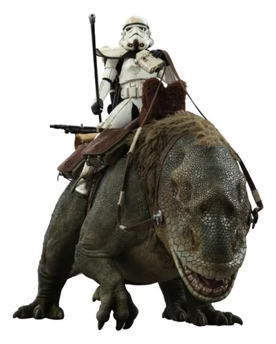 Sandtrooper Sergeant & Dewback Star Wars Episode IV Pack Sideshow Hot Toys