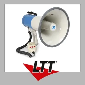 Vonyx MEG060 Megaphon 60W USB SD Sirenenmikrofon von Vonyx