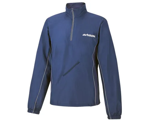 Airtracks Laufjacke Thermo Pro - Thermo Laufjacke für Herbst und Winter, atmungsaktiv, winddicht und stark wasserabweisend. Hoher Tragekomfort mit Reflexpaspel für Sicherheit und optimale Sichtbarkeit.