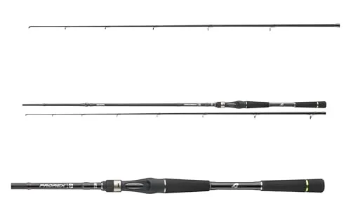 DAIWA Prorex S Finesse Cast 2,05m 5-14g - Hochwertige Angelrute für Raubfische - Angelruten mit HMC+® Kohlefaserblank für hohe Sensibilität und Kraftreserven, ideal für Barsch, Zander und Hecht. Perfekte Wahl für präzises Angeln mit Ködern unter Druck.