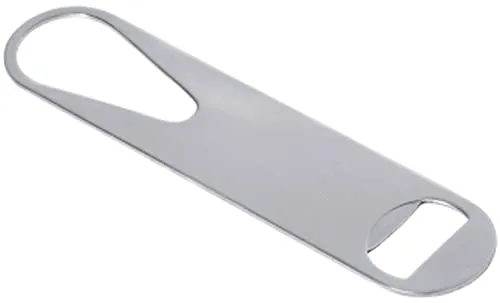 Contacto Edelstahl Flaschenöffner, flach