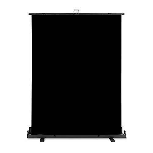 Walimex pro Roll-up Panel Hintergrund schwarz 155 x 200 cm von Walimex Pro