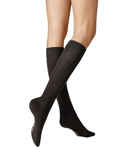 KUNERT Damen Kniestrümpfe Soft Wool Cotton weich von Kunert