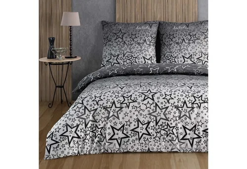 Buymax Bettwäsche Bettbezug-Set 155x220 cm, 100% Baumwolle mit Reißverschluss - Bettwäsche-Set aus 100% Renforcé-Baumwolle, temperaturausgleichend und ideal für ein angenehmes Schlafklima – perfekt für das ganze Jahr.