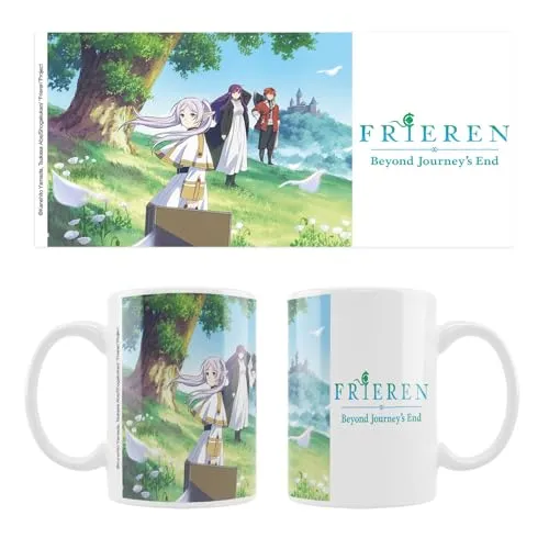 Crunchyroll - Frieren: Beyond Journey’s End - Frieren: Nach dem Ende der Reise - 1 - Tasse, Mug - 320 ml, White