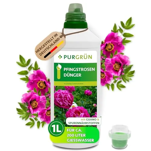 Purgrün Pfingstrosen Dünger 1L von Purgrün