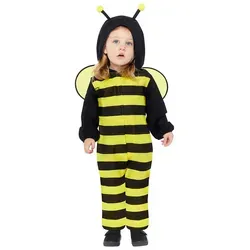 Amscan 9919073 Unisex Fleece Bee Onesie in gelb von Amscan