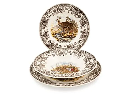 Churchill Caccia Scene Jagd-Service, 18 Stück von Churchill