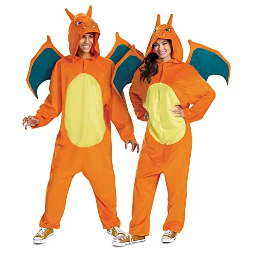 Disguise 140419E-EU Charizard Deluxe Pokemon, für Erwachsene, Orange, 96,5–101,6 cm