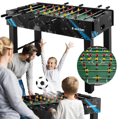 Outtec® Kickertisch, Tischkicker, Tischfußball für Kinder und Erwachsene