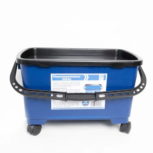 Fliesenwascheimer Wascheimer IDEAL für Fliesen 22l mit Deckel und Ausdrücksieb