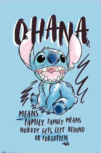 Grupo Erik Disney Stitch Poster – Offizielles Lizenzprodukt