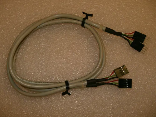 InLine USB 2.0 Verlängerung intern, 2x 4poliger Pfostenstecker-> Pfostenbuchse