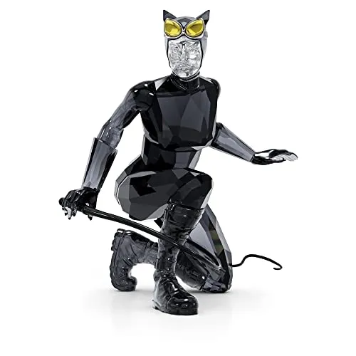 Swarovski Dekofigur DC Catwoman 5633660 - Dekofigur aus Kristall, detailreich mit 517 Facetten, ideal für DC Comics Fans und Sammler. Perfekt als Geschenk oder zur Sammlung.