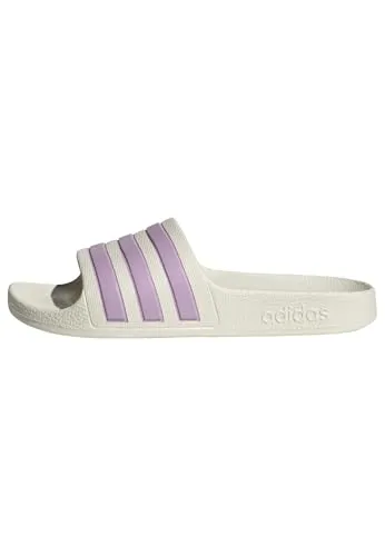 adidas Unisex Kinder Adilette Aqua Slides Kids in lila von adidas