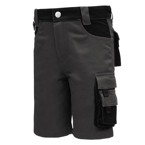NITRAS Arbeitshose Motion Tex Kids in grau von NITRAS